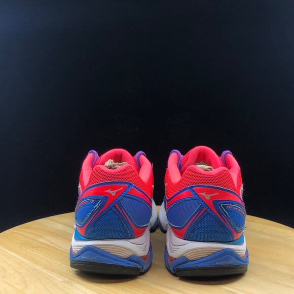 Mizuno Womens Wave Inspire 13 410878 4V13 Blue Pink Running Shoes Size 8 D - Picture 6 of 8